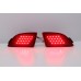 Mazda 3 BL 13 Hatchback Red Rear Bumper LED Reflector
